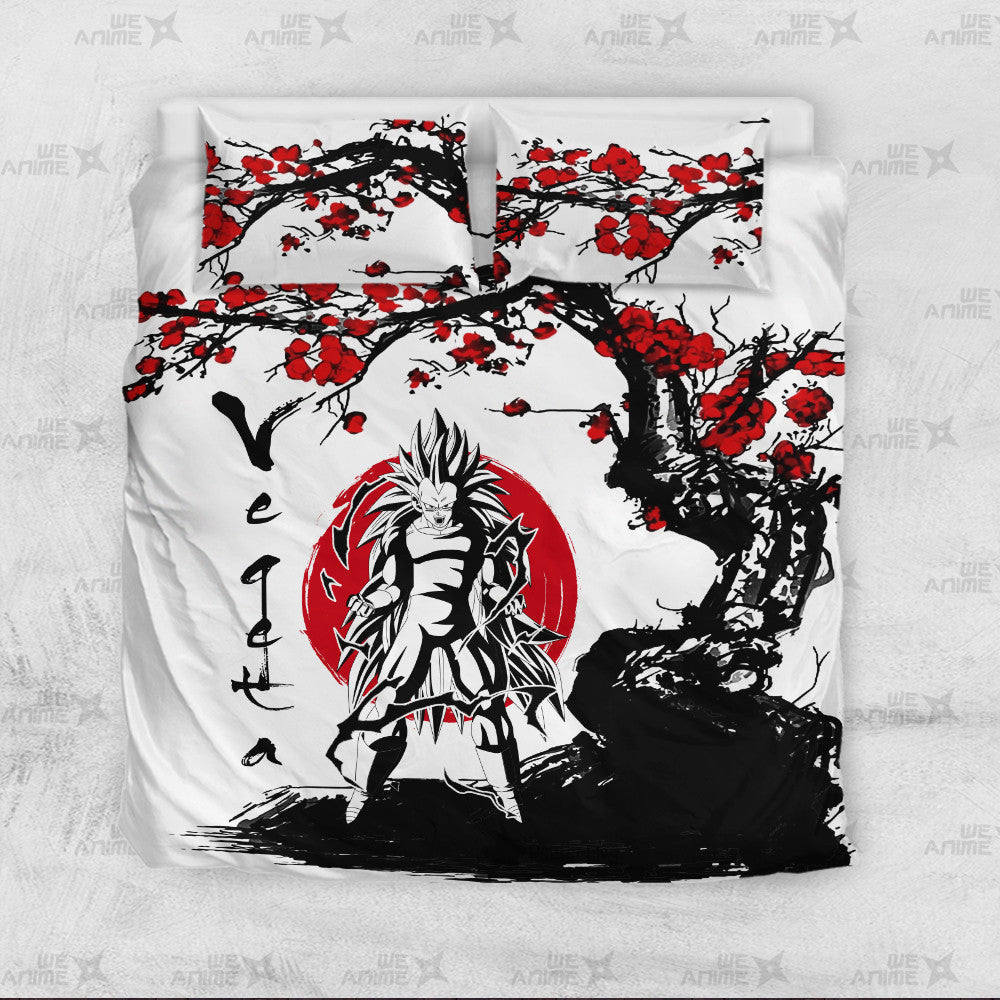 Vegeta Bedding Set Custom Japan Style Anime