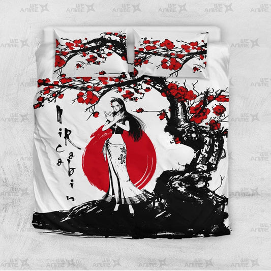Nico Robin Japanese Edition Bedding Set Anime Room