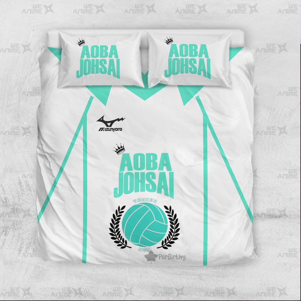 Aoba Johsai Bedding Set Custom Haikyuu