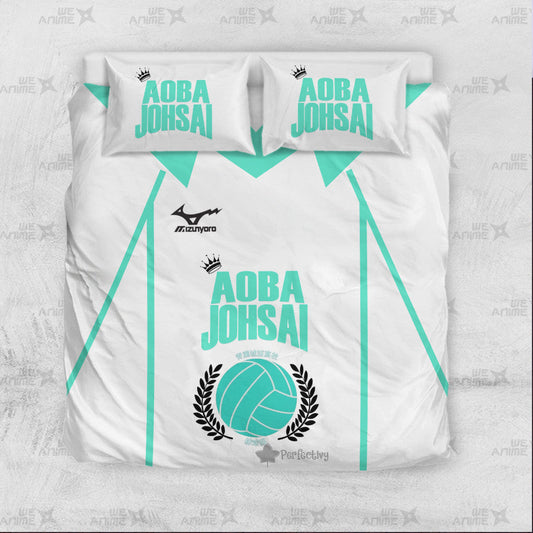 Aoba Johsai Bedding Set Custom Haikyuu
