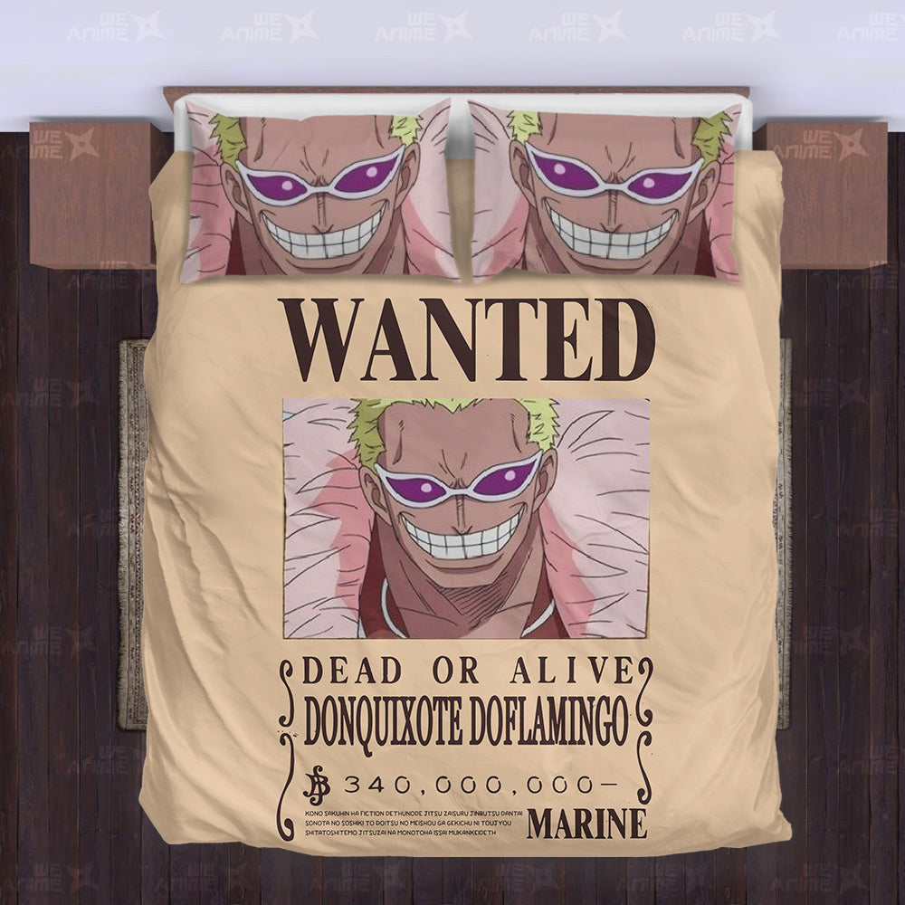 Donquixote Doflamingo Bedding Set Custom
