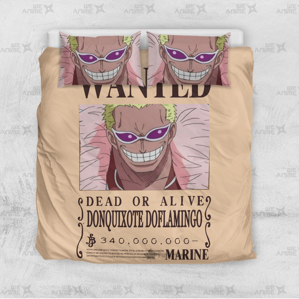 Donquixote Doflamingo Bedding Set Custom