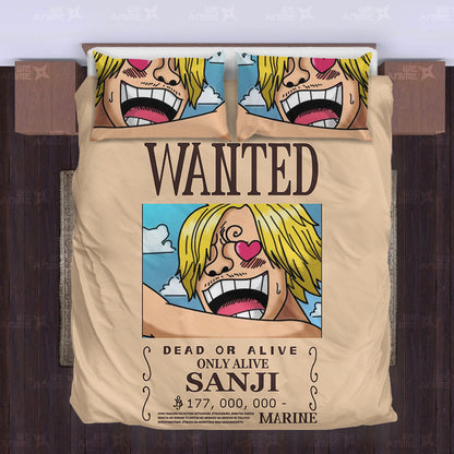 Sanji Bedding Set Custom