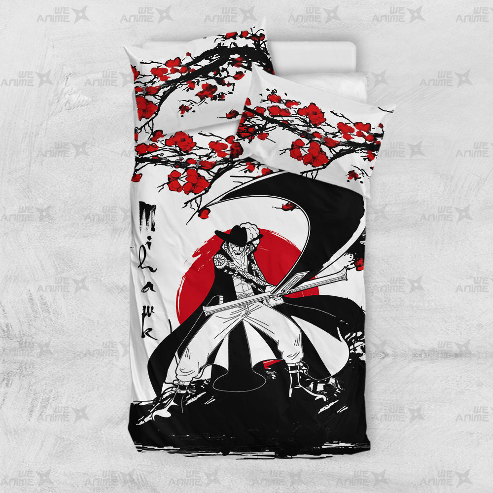 Dracule Mihawk Japanese Edition Bedding Set Anime Room