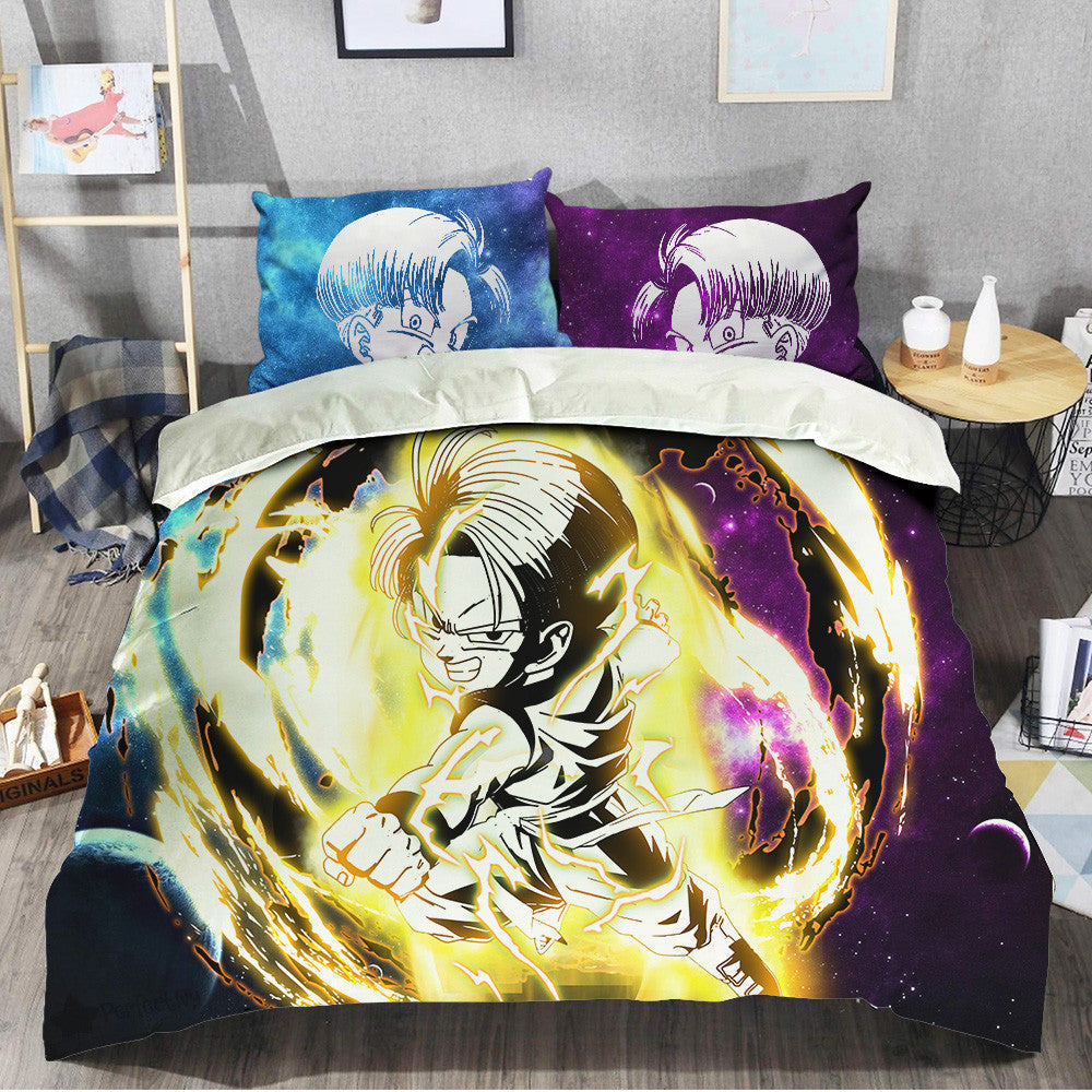 Trunks Bedding Set Custom Galaxy Anime Room Decor