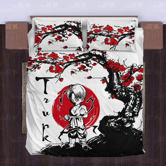 Trunks Bedding Set Custom Japan Style Anime