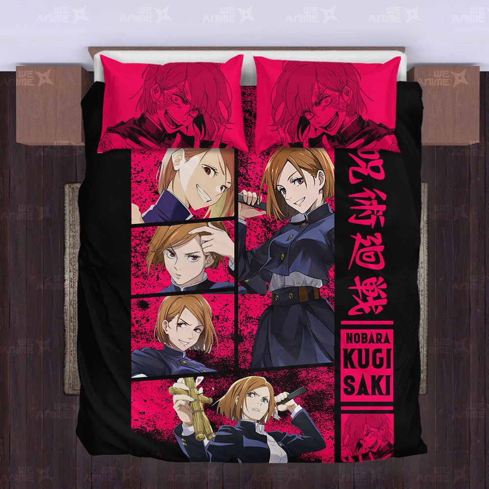 Anime Nobara Kugisaki Bedding Set Custom
