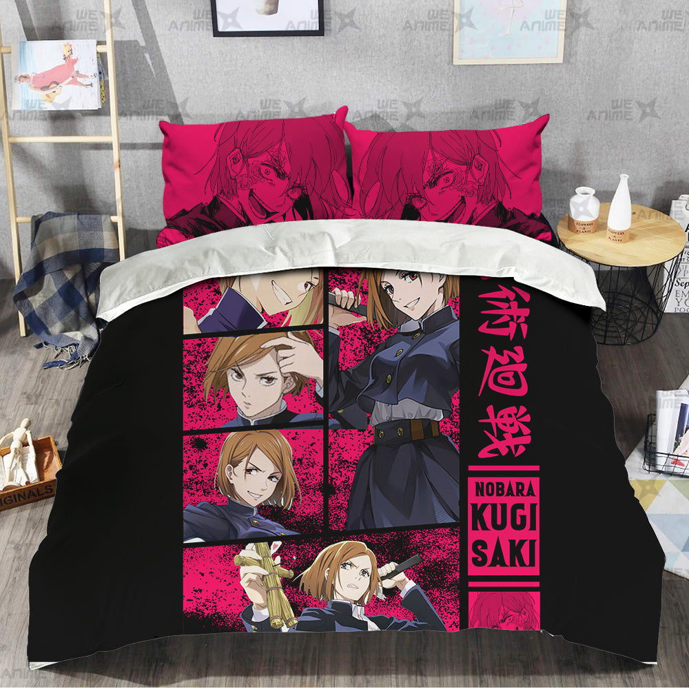 Anime Nobara Kugisaki Bedding Set Custom