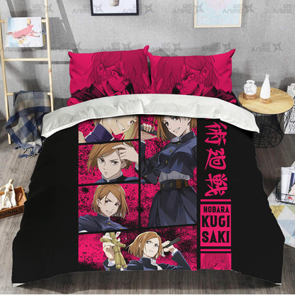 Anime Nobara Kugisaki Bedding Set Custom