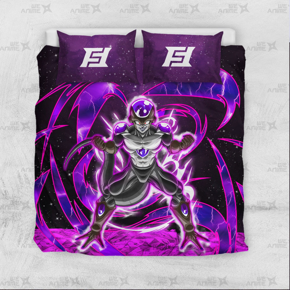 Black Frieza Bedding Set Custom Super Super Heroes