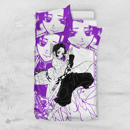 Shinobu Kochou Bedding Set Custom Anime