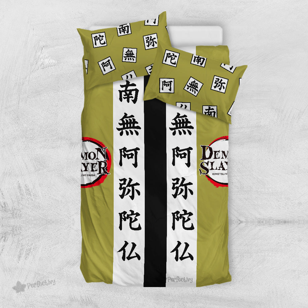 Gyomei Himejima Bedding Set Custom Anime