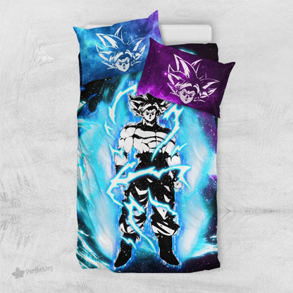 Goku Ultra Instinct Bedding Set Custom Galaxy Anime Room Decor