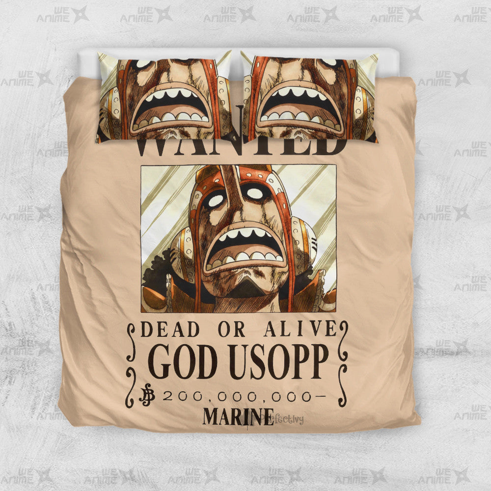 Usopp Bedding Set Custom