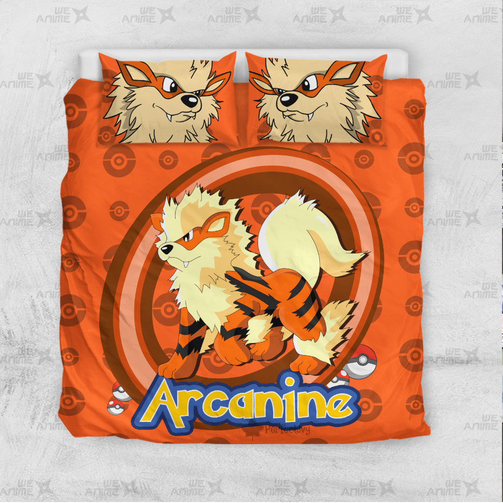 Arcanine Bedding Set Custom