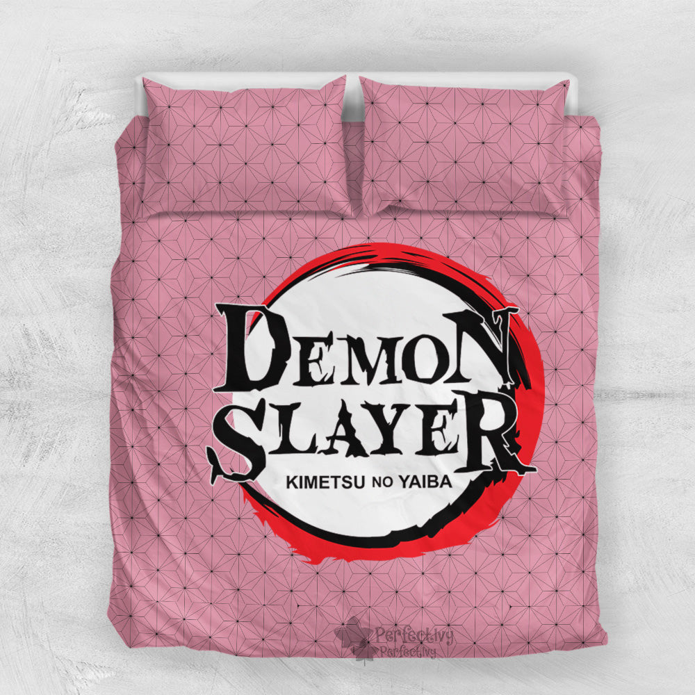 Nezuko Kamado Bedding Set Custom Anime
