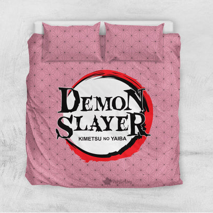 Nezuko Kamado Bedding Set Custom Anime