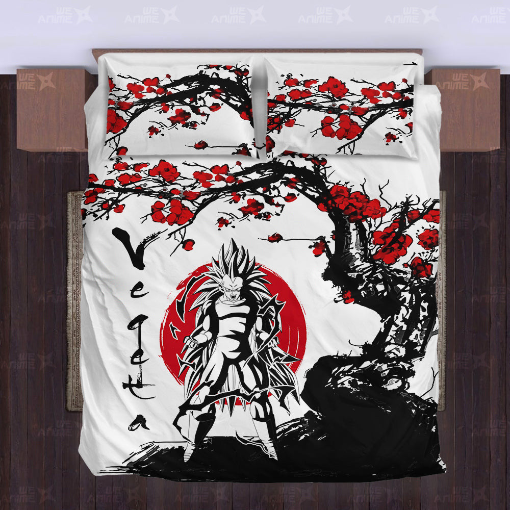 Vegeta Bedding Set Custom Japan Style Anime