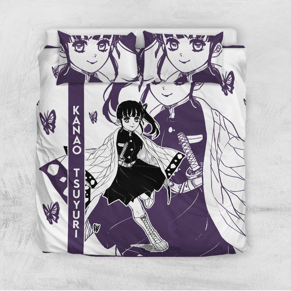 Kanao Tsuyuri Bedding Set Custom Anime