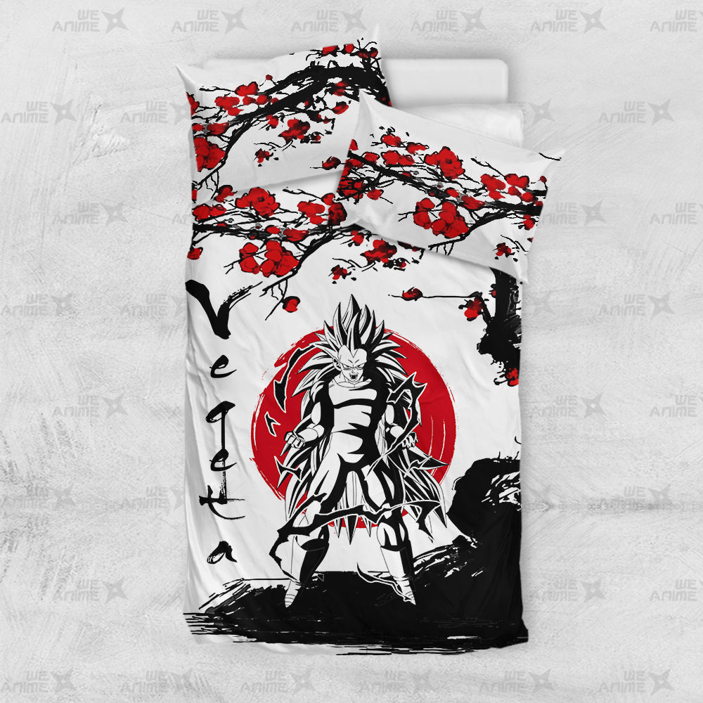 Vegeta Bedding Set Custom Japan Style Anime
