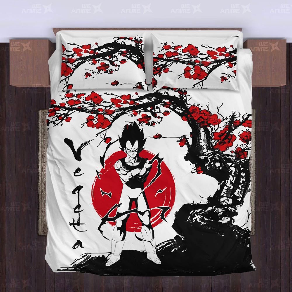 Vegeta Bedding Set Custom Japan Style Anime