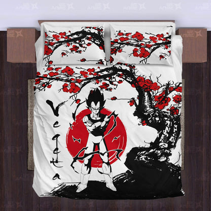 Vegeta Bedding Set Custom Japan Style Anime