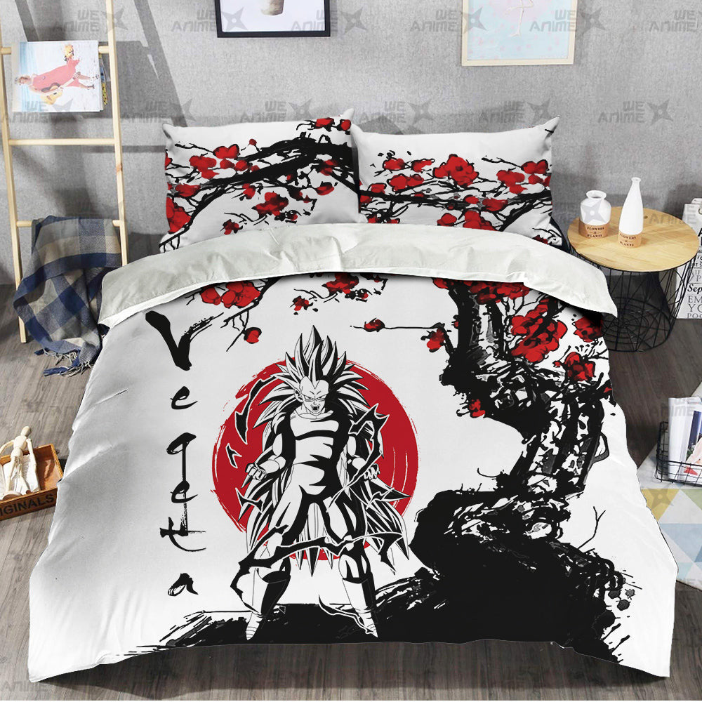 Vegeta Bedding Set Custom Japan Style Anime