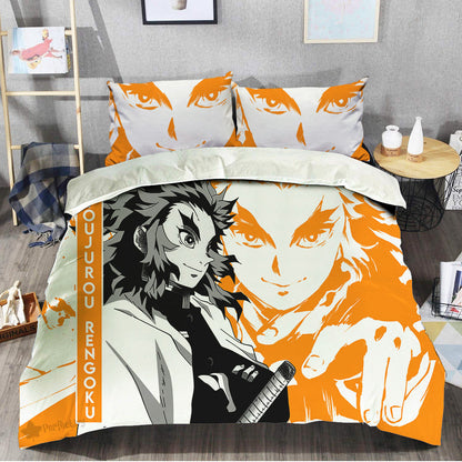 Kyoujurou Rengoku Bedding Set Custom