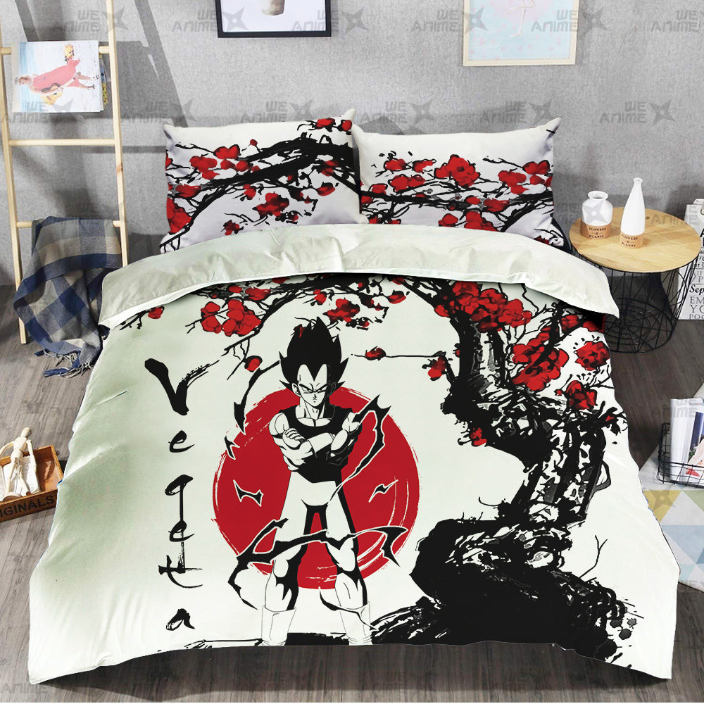 Vegeta Bedding Set Custom Japan Style Anime