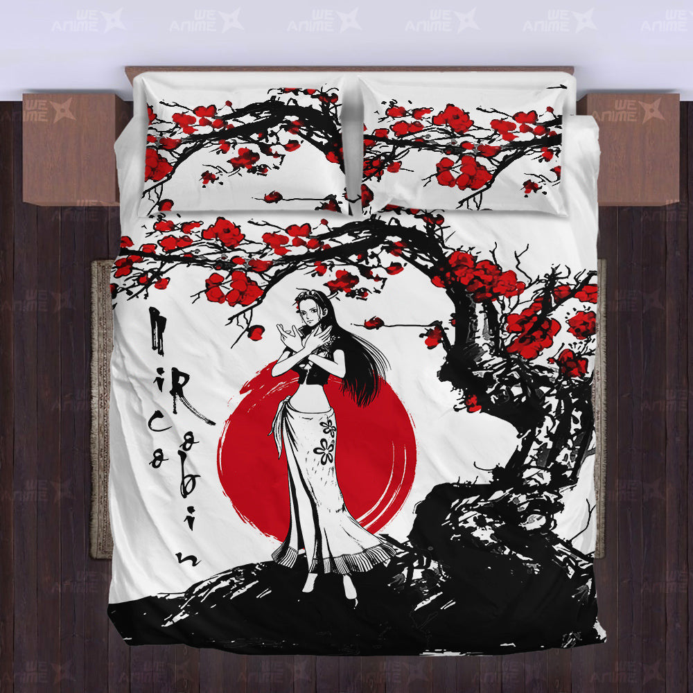 Nico Robin Japanese Edition Bedding Set Anime Room
