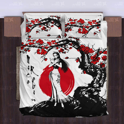 Nico Robin Japanese Edition Bedding Set Anime Room