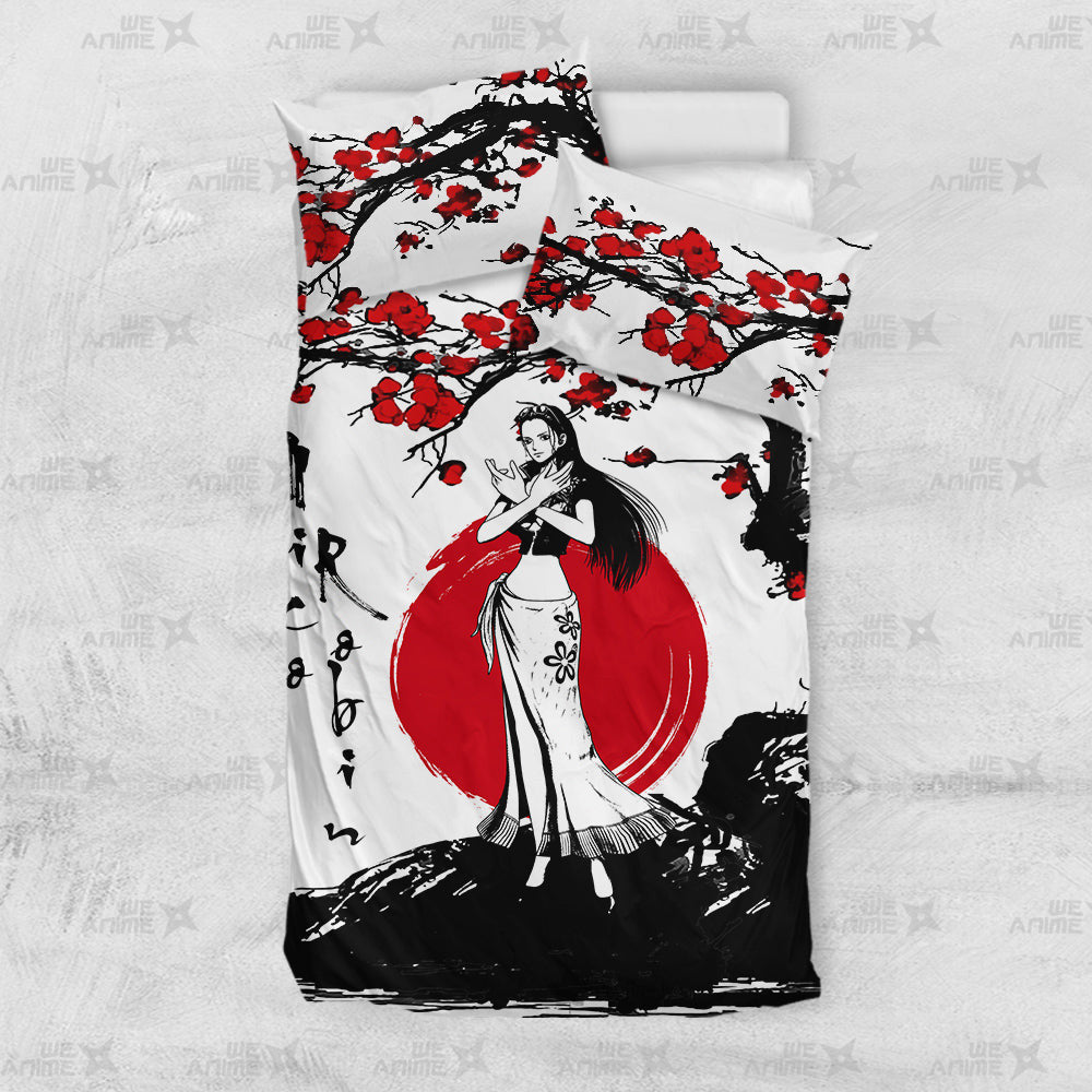 Nico Robin Japanese Edition Bedding Set Anime Room