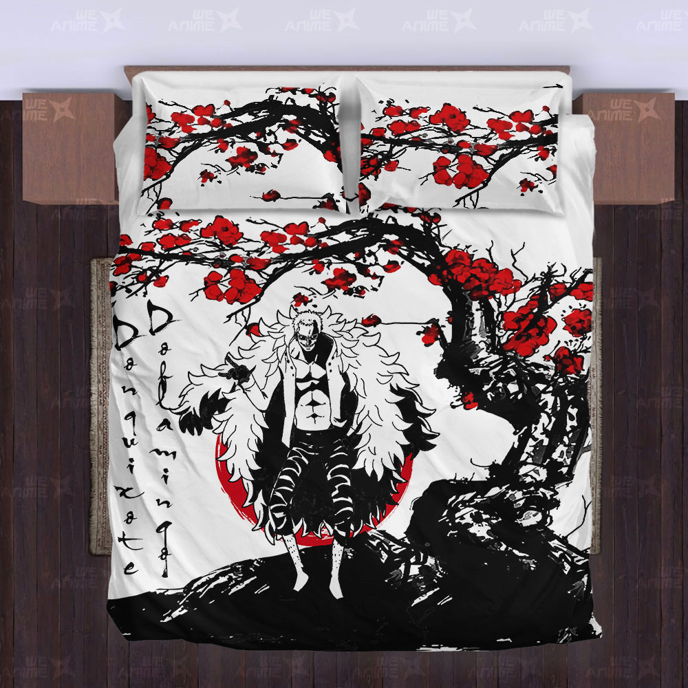 Donquixote Doflamingo Japanese Edition Bedding Set Anime Room