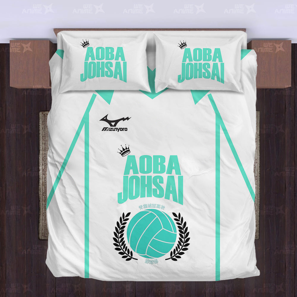 Aoba Johsai Bedding Set Custom Haikyuu