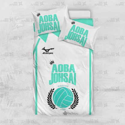 Aoba Johsai Bedding Set Custom Haikyuu
