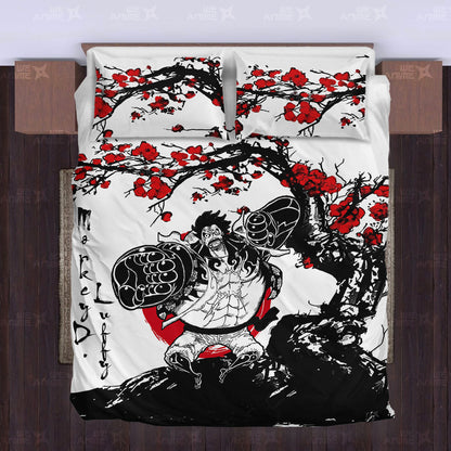 Monkey D. Luffy Japanese Edition Bedding Set Anime Room