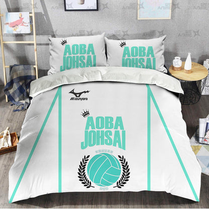 Aoba Johsai Bedding Set Custom Haikyuu