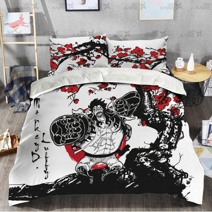 Monkey D. Luffy Japanese Edition Bedding Set Anime Room