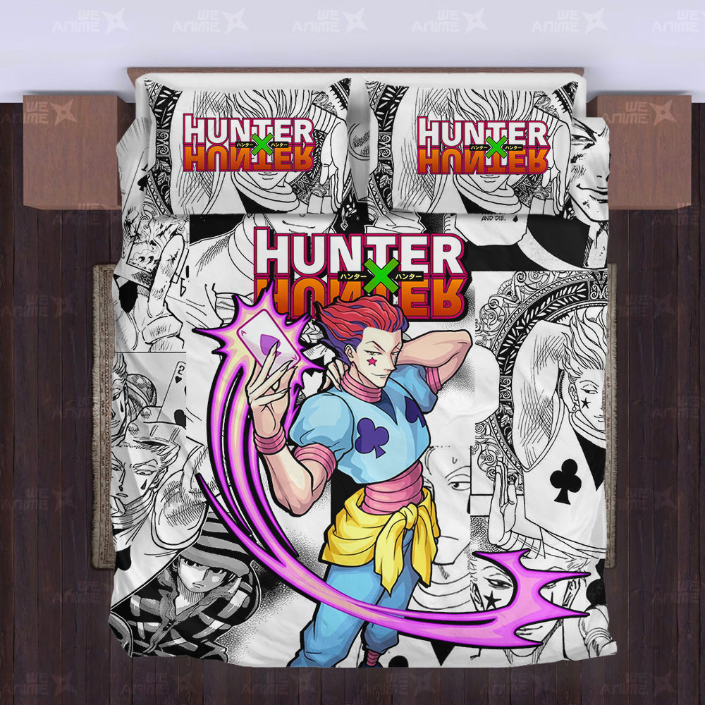 Hisoka Morow Bedding Set Custom Anime Mix Manga