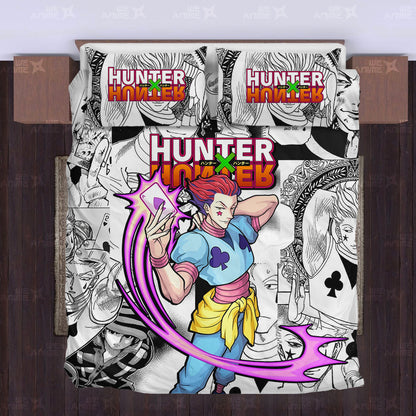 Hisoka Morow Bedding Set Custom Anime Mix Manga
