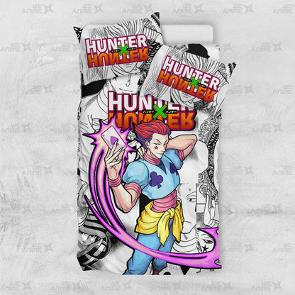 Hisoka Morow Bedding Set Custom Anime Mix Manga