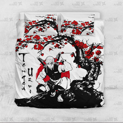 Tengen Uzui Japanese Edition Bedding Set Anime Room