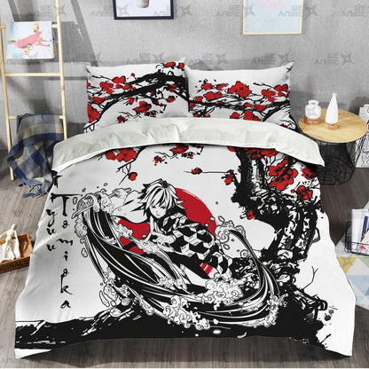 Giyuu Tomioka Japanese Edition Bedding Set Anime Room
