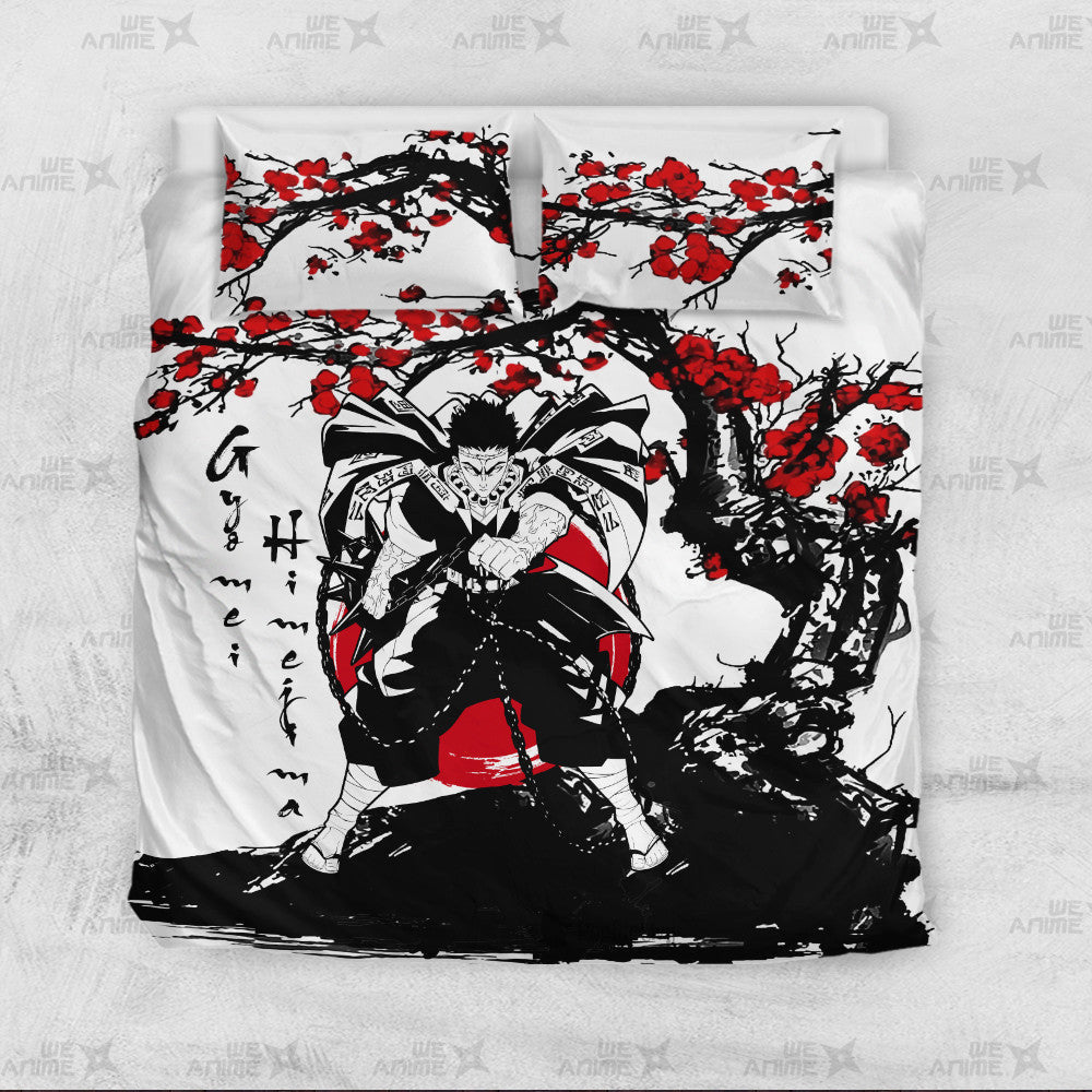 Gyomei Himejima Japanese Edition Bedding Set Anime Room