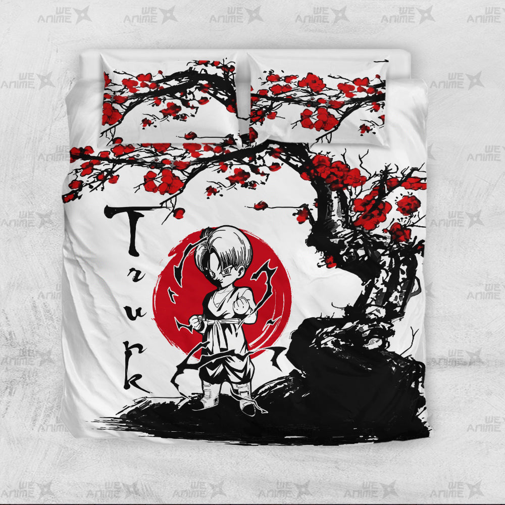 Trunks Bedding Set Custom Japan Style Anime