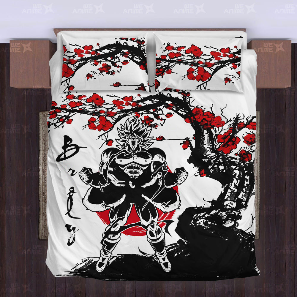 Broly Bedding Set Custom Japan Style Anime