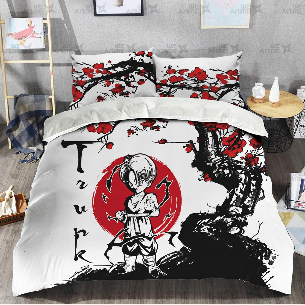 Trunks Bedding Set Custom Japan Style Anime