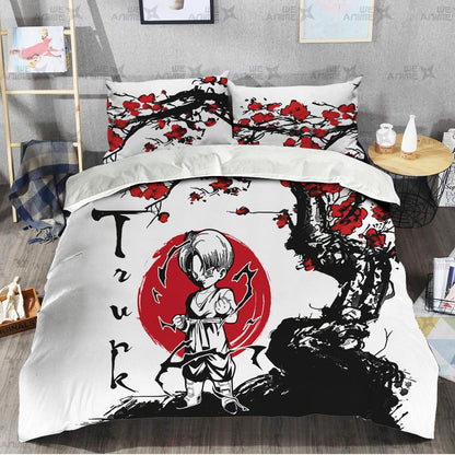 Trunks Bedding Set Custom Japan Style Anime