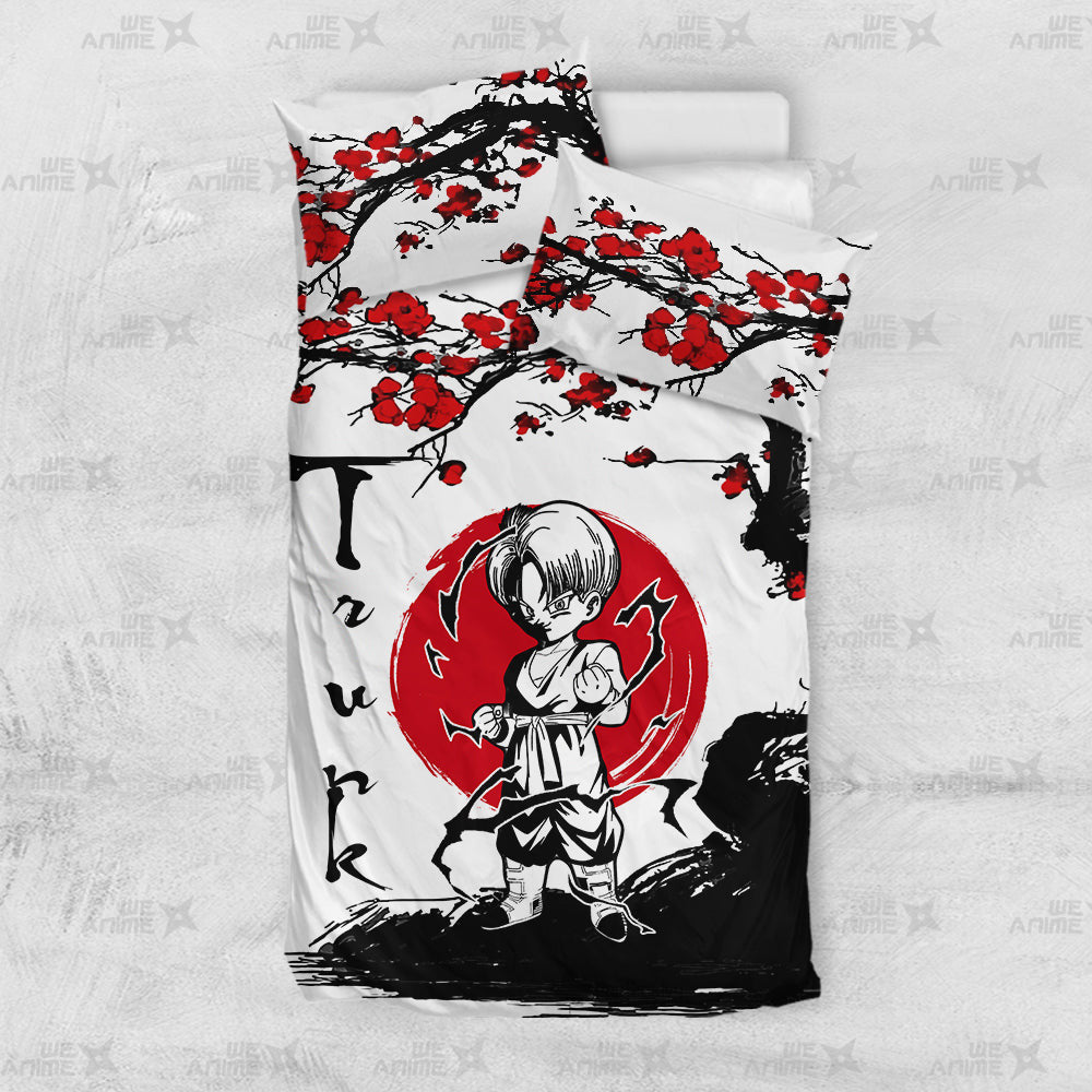 Trunks Bedding Set Custom Japan Style Anime