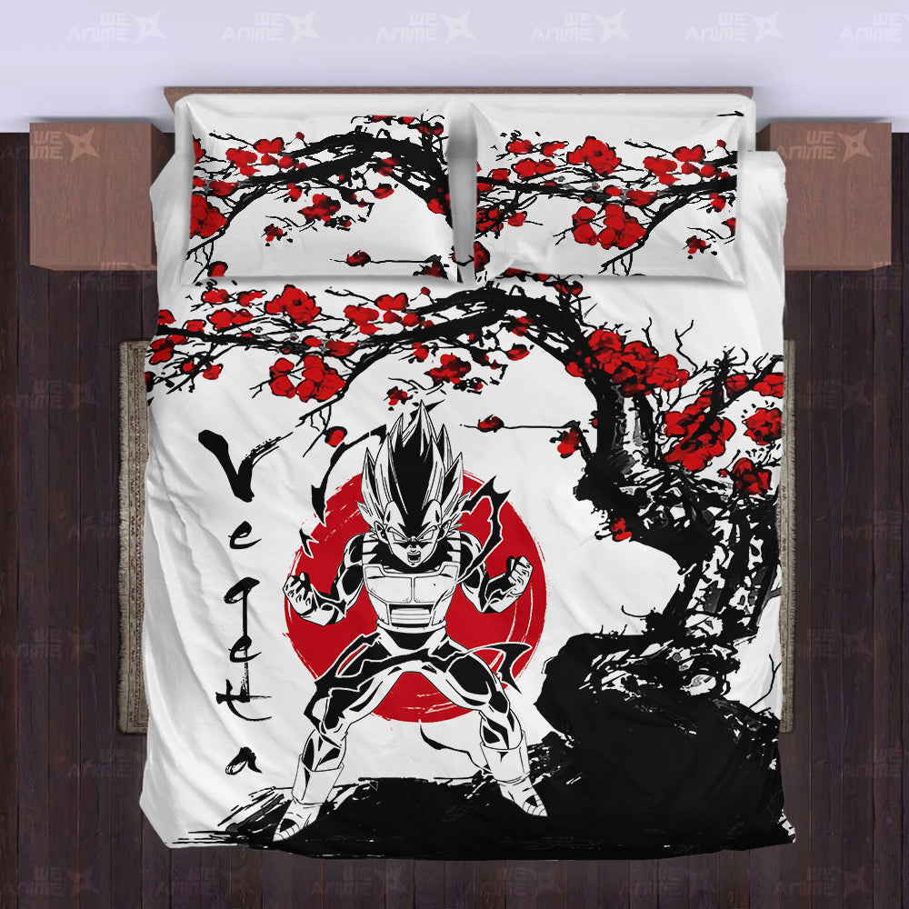 Vegeta SSJ Bedding Set Custom Japan Style Anime